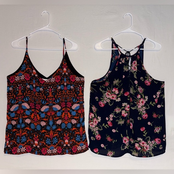 ✨2for1✨ Floral Print Women's Tops Set - Picture 1 of 8